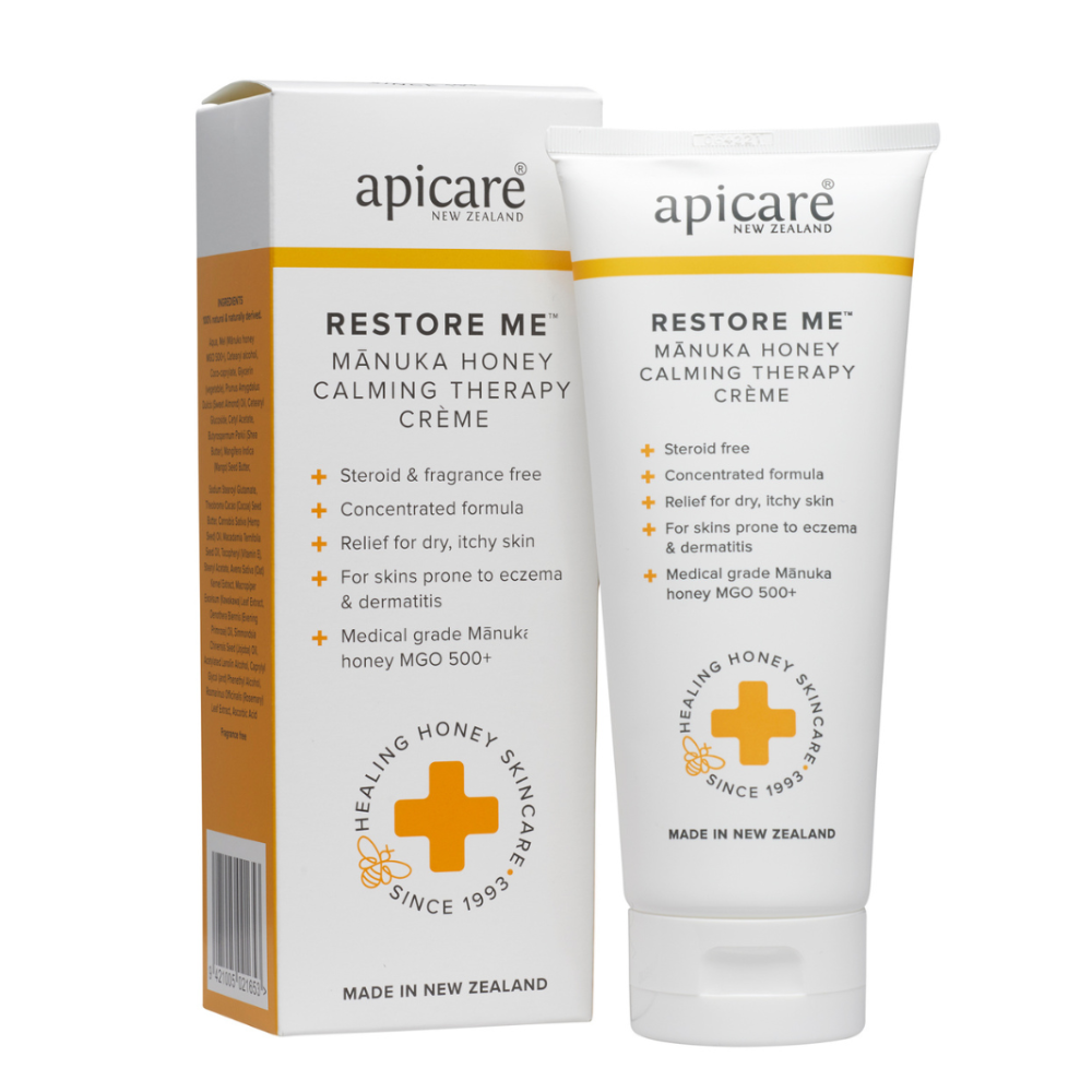 Apicare Restore Me Manuka Honey  Calming Therapy Creme, 200g