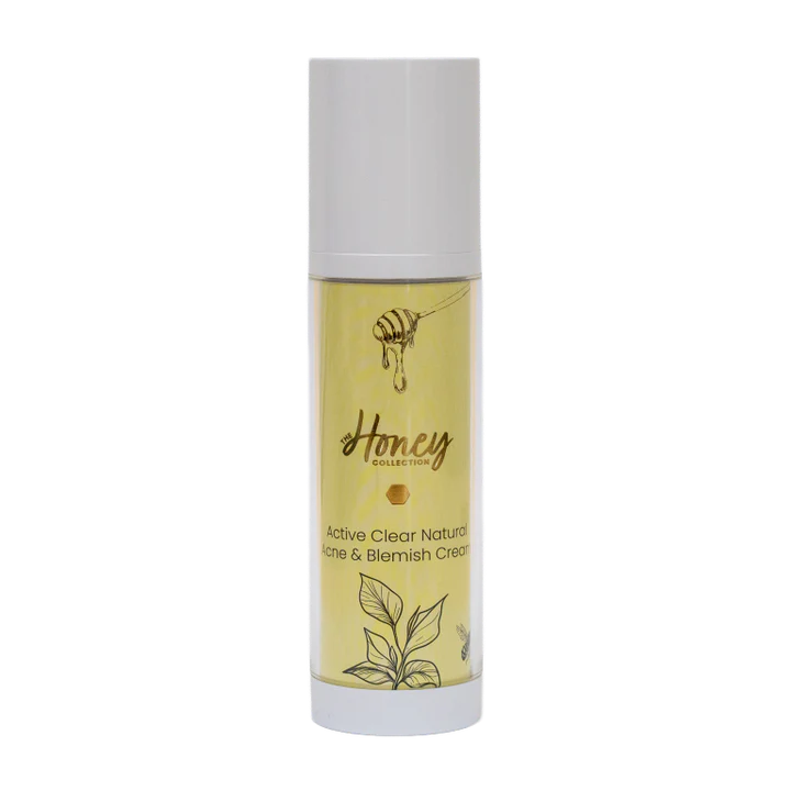 The Honey Collection Active Clear Natural Acne & Blemish Cream, 50g