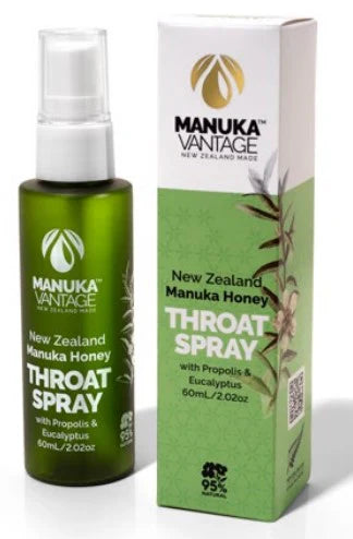 Manuka Vantage Throat Spray New Formula, 60ml