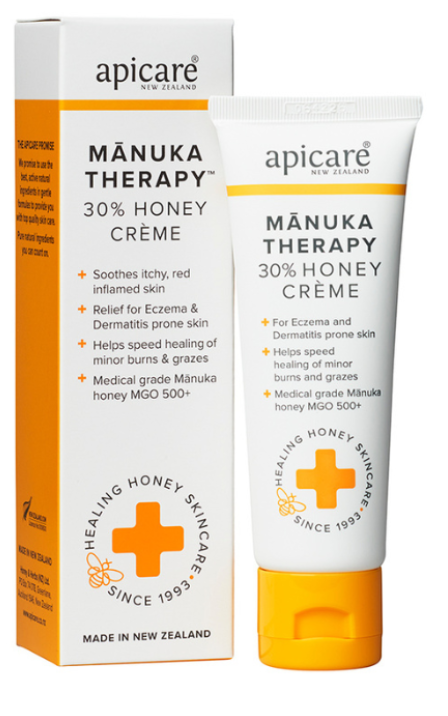 Apicare Manuka Therapy 30% Honey Creme, 50g
