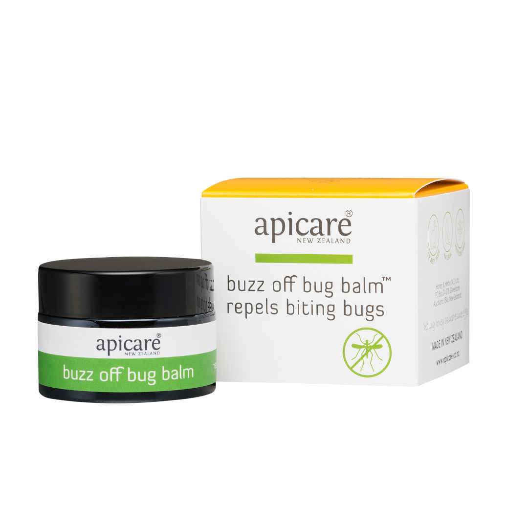 Apicare Buzz Off Bug Balm - Repels Biting Bugs, 34g