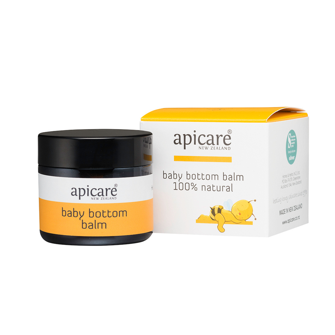 Apicare Baby Bottom Balm 100% Natural, 60g