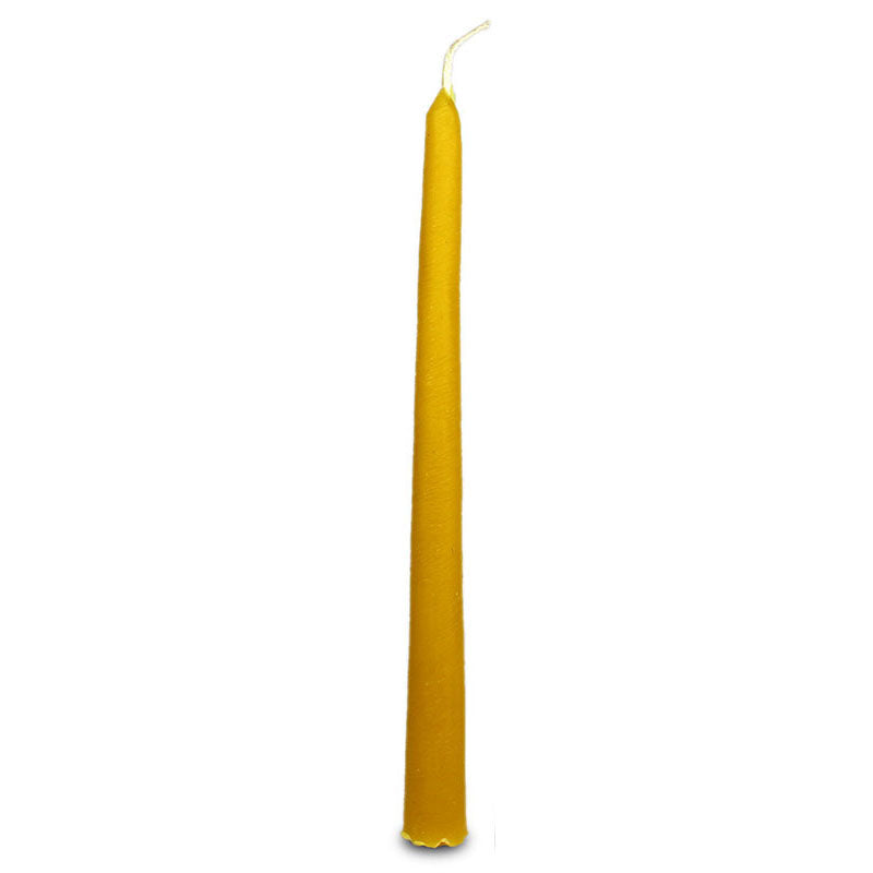 Beeswax Candle - Long Thin - (1 - 2cm width) x 22cm