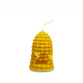 Beeswax Candle - Skep Beehive - 4 x 7cm