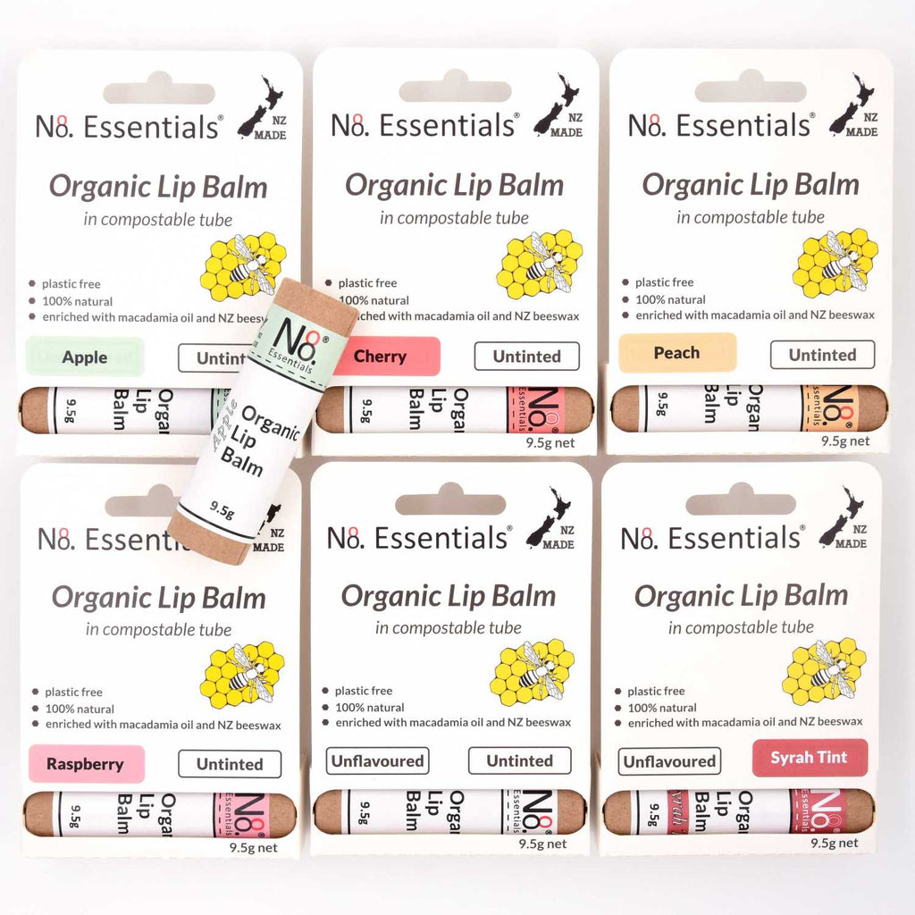 N8. Essentials Organic Lip Balm 9.5g (Sold Individually)
