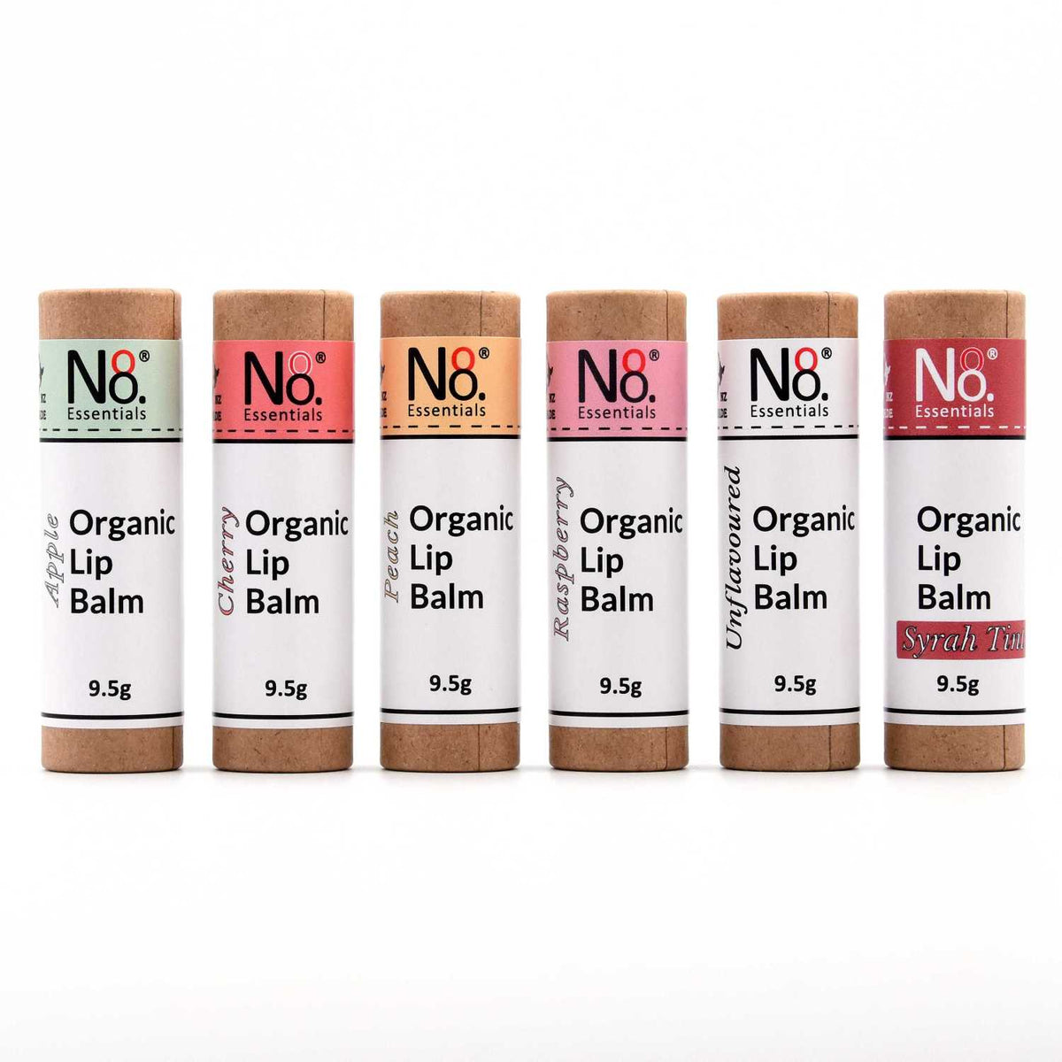 N8. Essentials Organic Lip Balm 9.5g (Sold Individually)