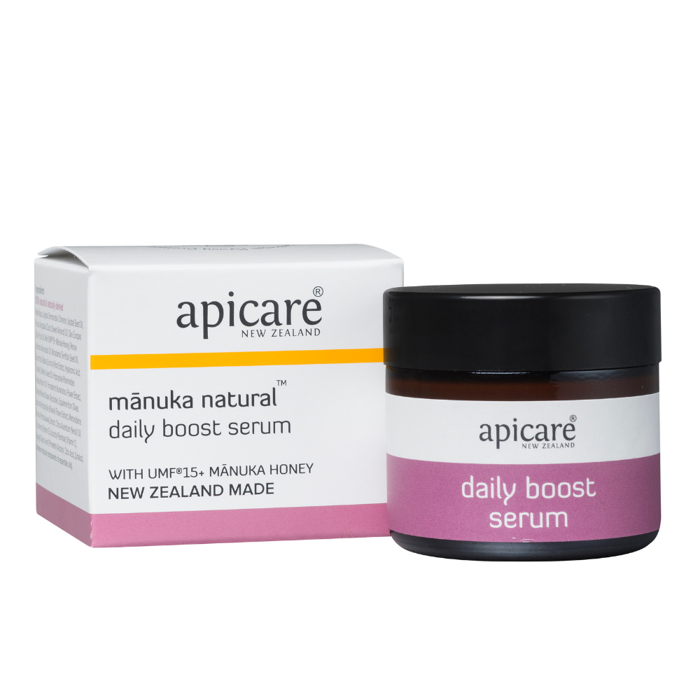 Apicare Mānuka Natural Daily Boost Serum, 50g