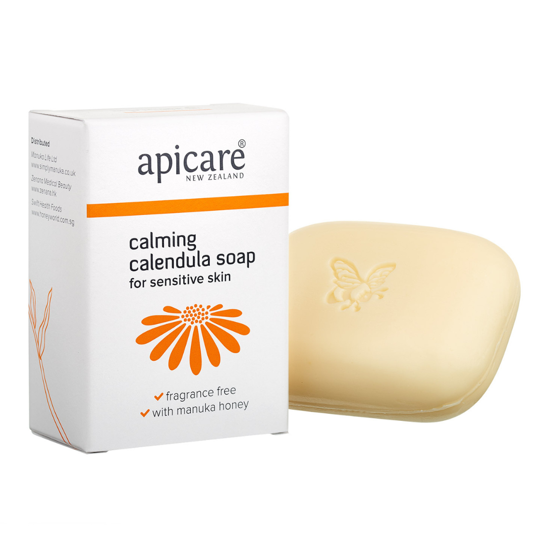 Apicare Calming Calendula Soap for Sensitive Skin, 120g