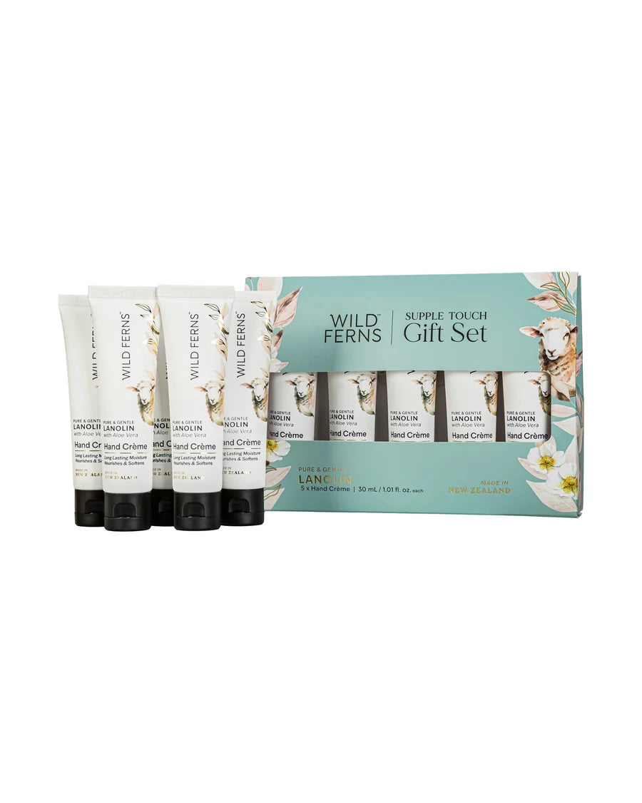 Wild Ferns Lanolin Supple Touch Gift Set