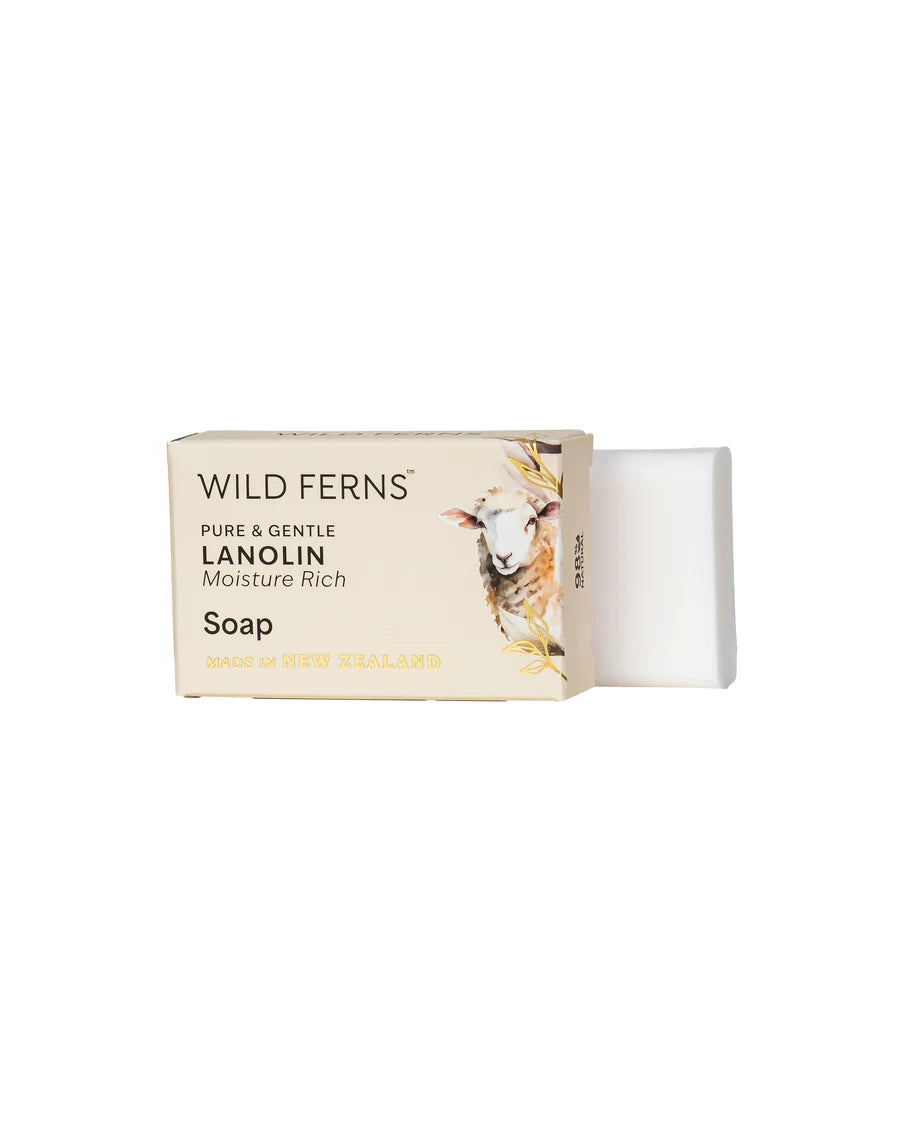 Wild Ferns Lanolin Soap
