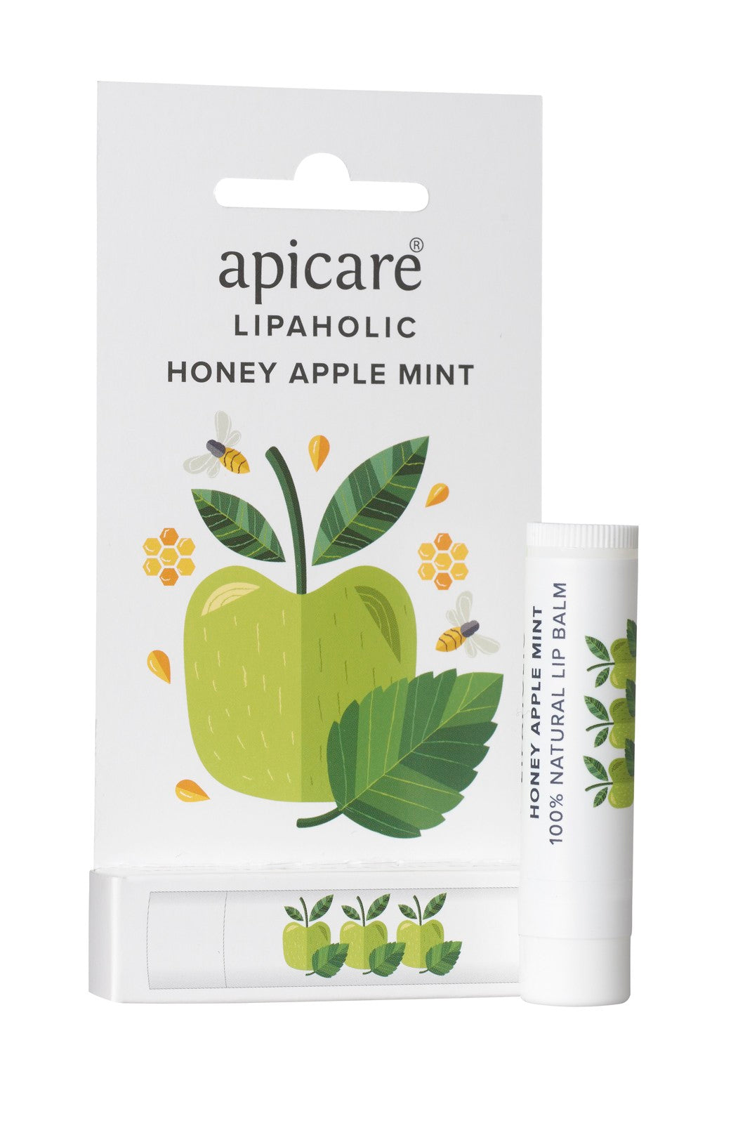 Apicare Lipaholic Honey Apple Mint Lip Balm