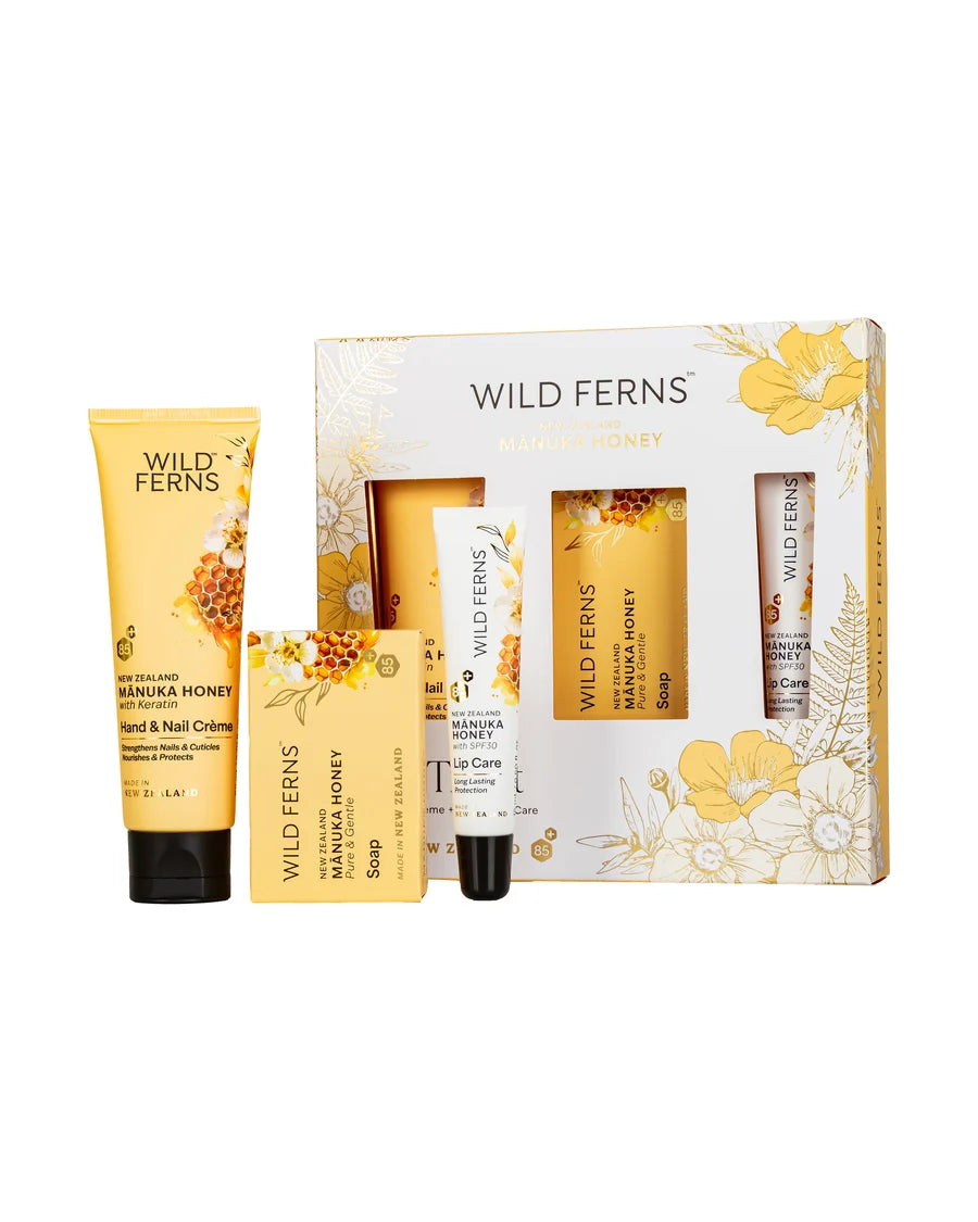 Mānuka Honey Trio Treat Gift Box