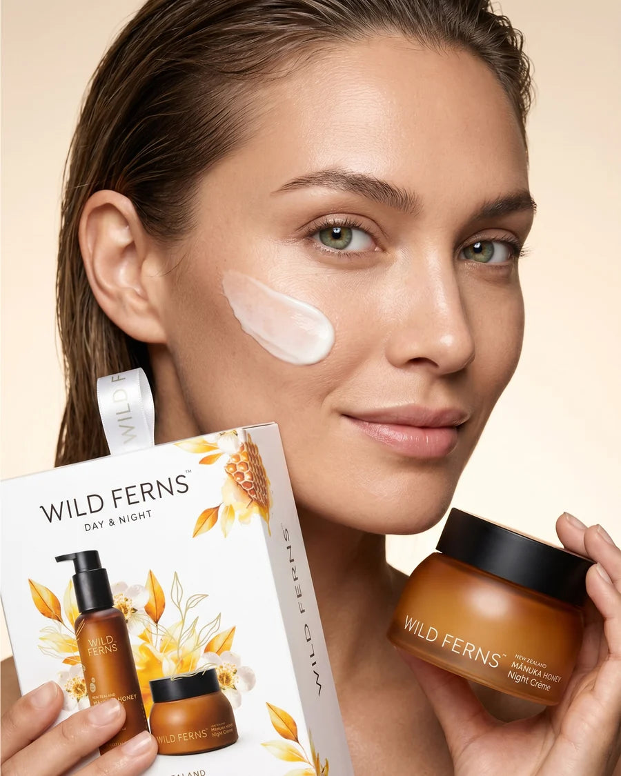 Wild Ferns Mānuka Honey Day & Night Gift Set