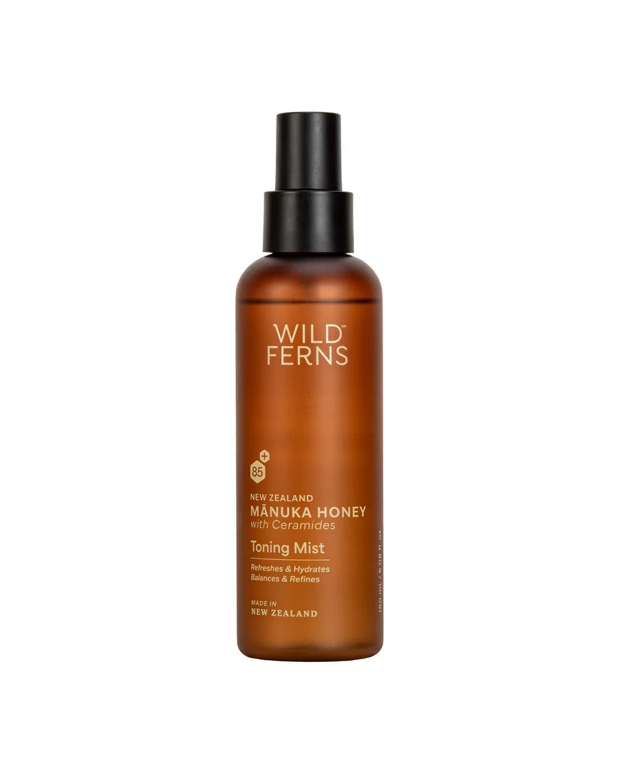 Wild Ferns Mānuka Honey Toning Mist, 180ml