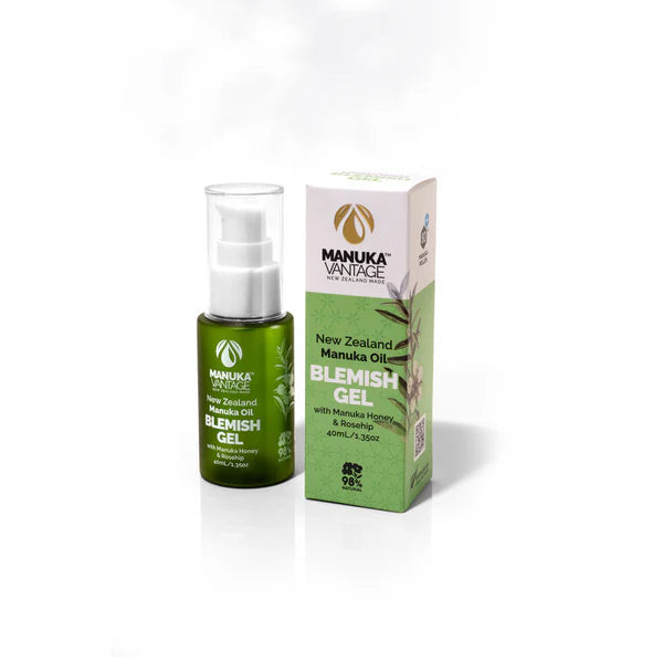 Manuka Vantage Blemish Gel with Manuka Honey & Roseship, 40ml