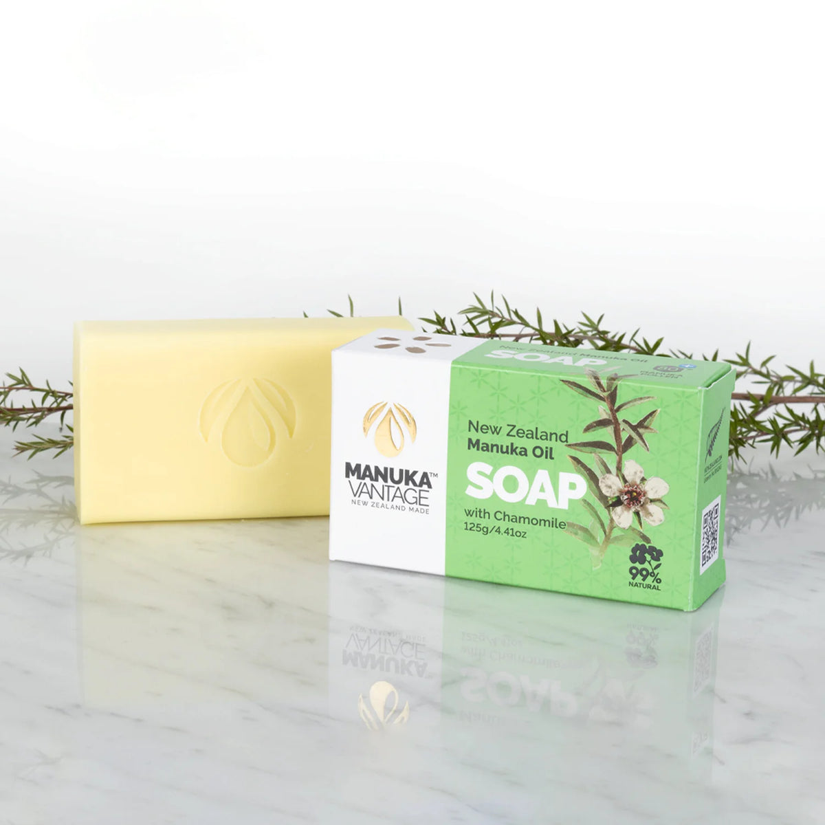 Manuka Vantage Manuka Oil Soap with Chamomile, 125g