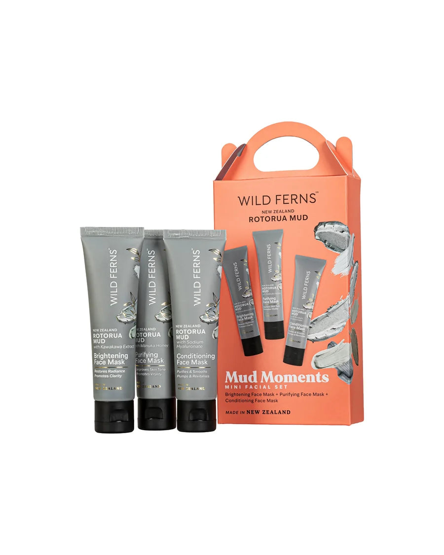 Wild Ferns Rotorua Mud Moments Gift Set