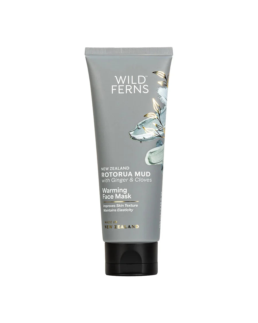Wild Ferns Rotorua Mud Warming Face Mask