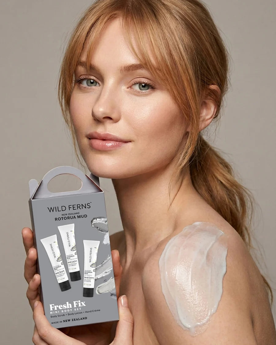 Wild Ferns Rotorua Mud Fresh Fix Mini Body Gift Set