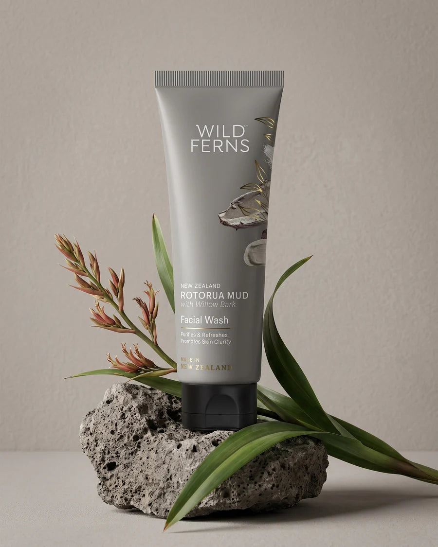 Wild Ferns Rotorua Mud Facial Wash