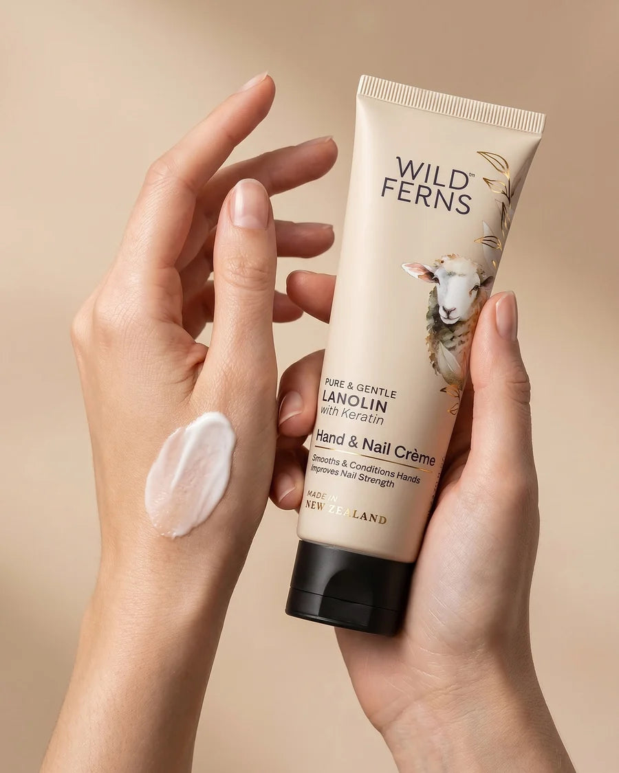 Wild Ferns Lanolin Hand & Nail Crème