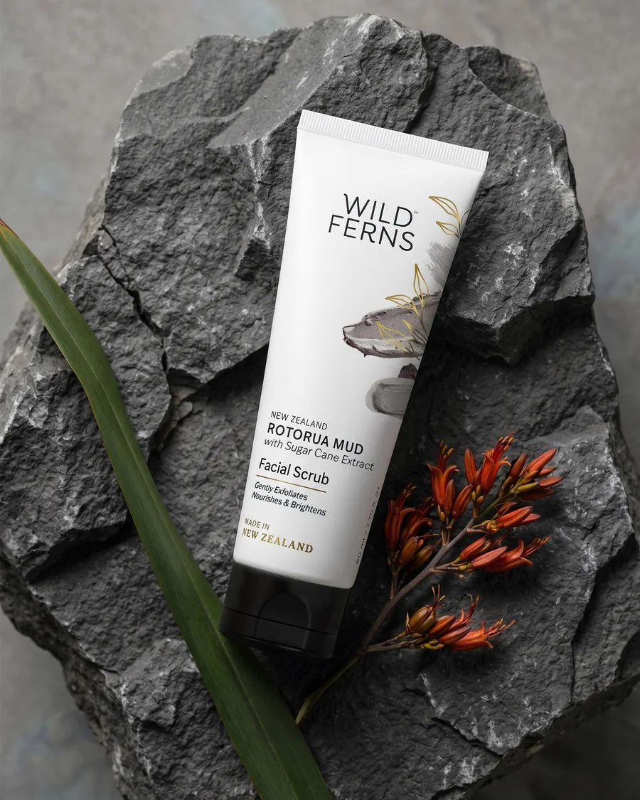 Wild Ferns Rotorua Mud Facial Scrub