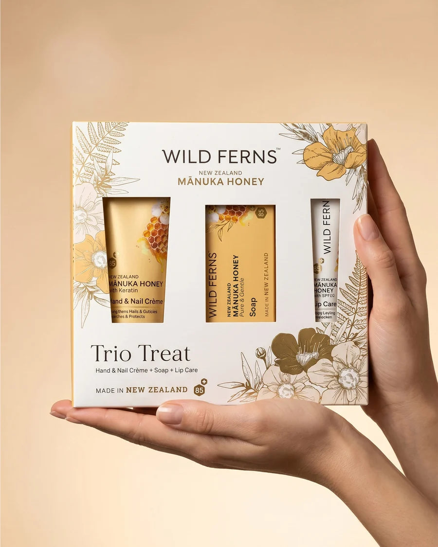 Mānuka Honey Trio Treat Gift Box