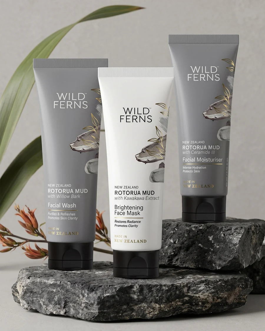 Wild Ferns Rotorua Mud Brightening Face Mask