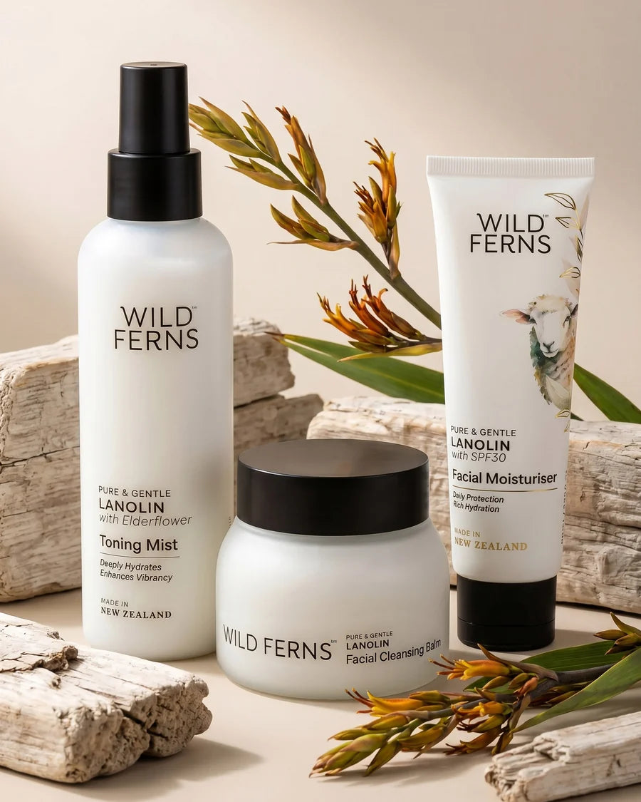 Wild Ferns Lanolin Facial Cleansing Balm