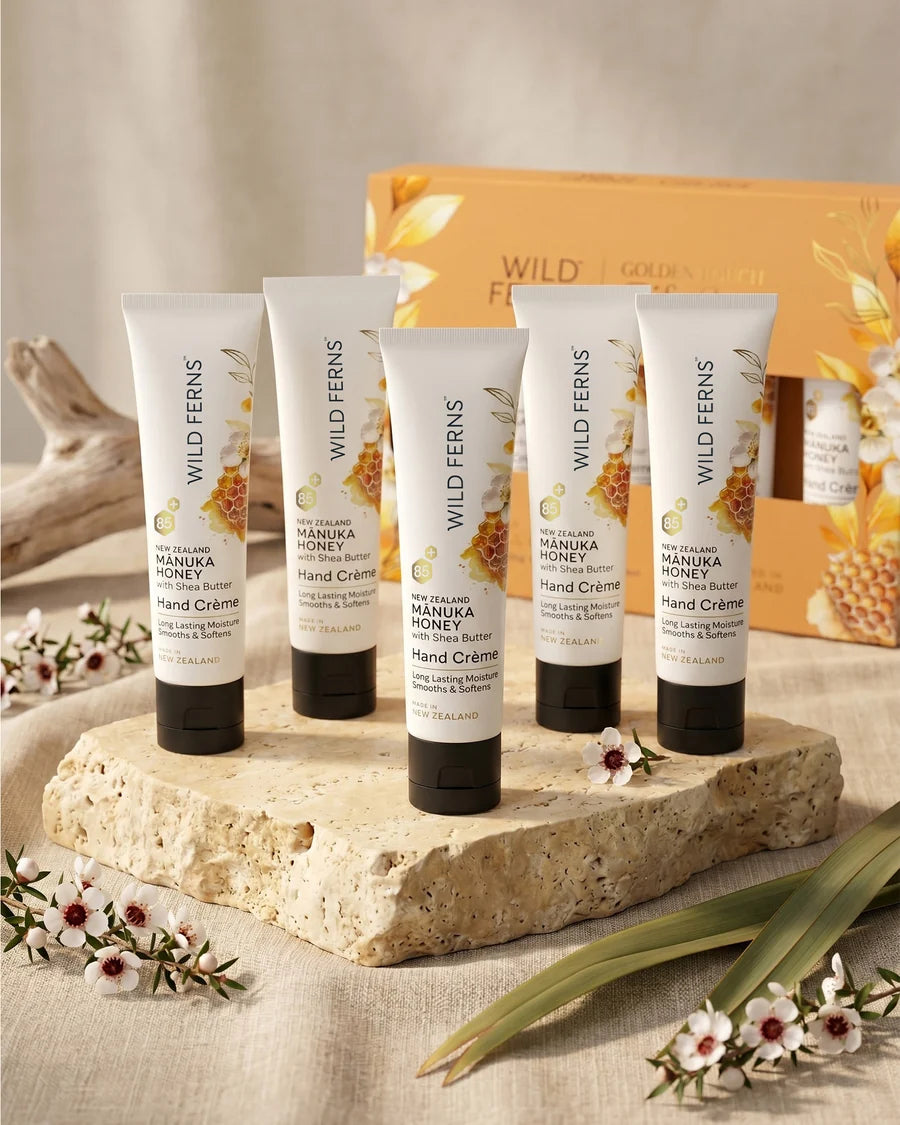 Wild Ferns Mānuka Honey Golden Touch Hand Crème Gift Set