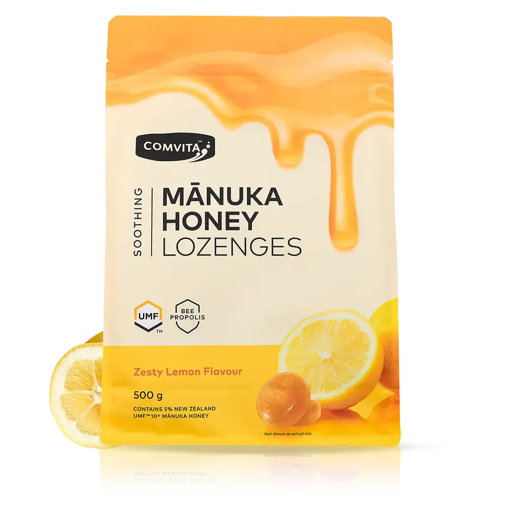 Comvita Manuka Honey Lozenges Lemon, 500g