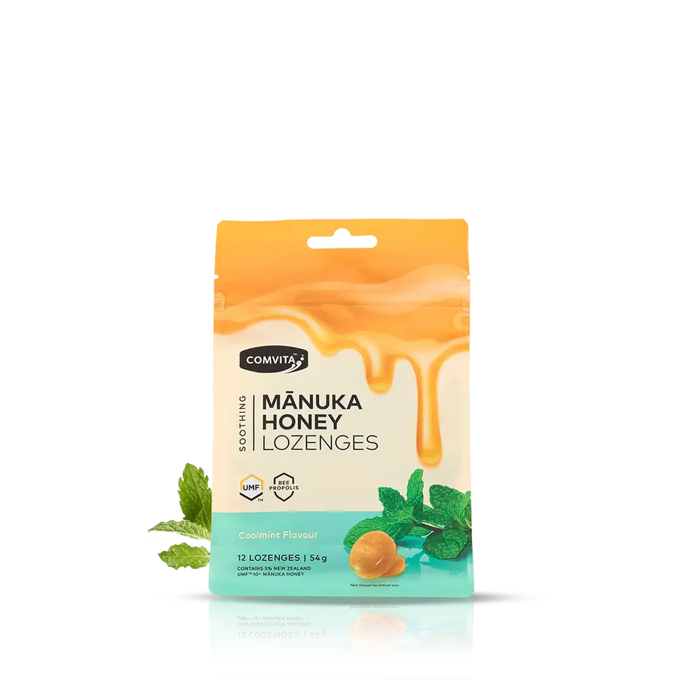 Comvita Manuka Honey Mint Lozenges, 54g