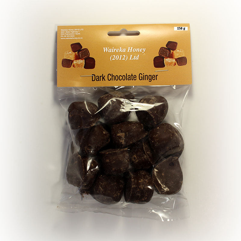 Dark Chocolate Ginger, 150g