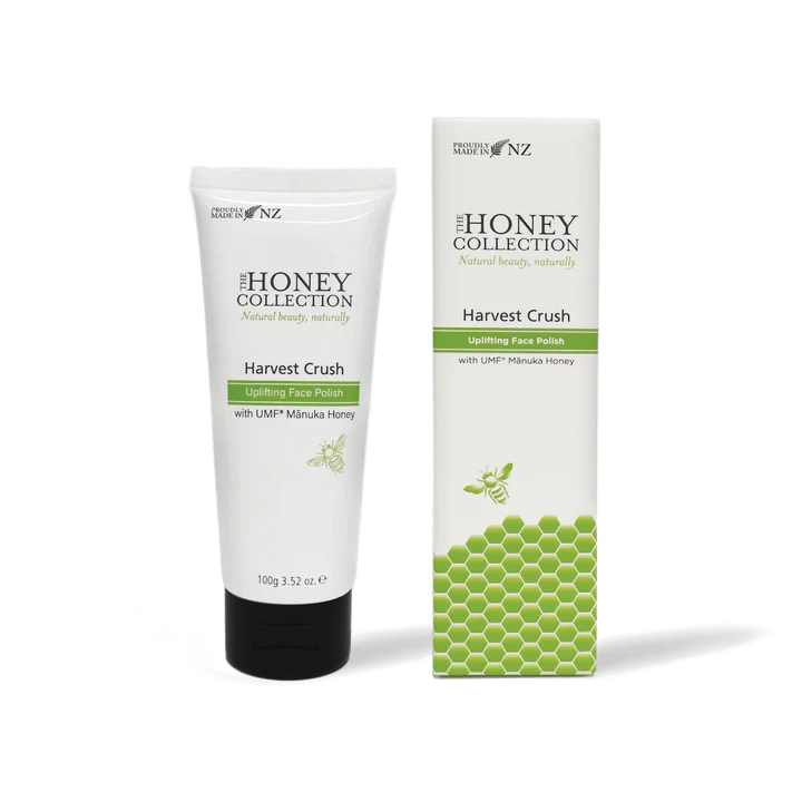 The Honey Collection Harvest Crush Uplifting Face Polish, 100g