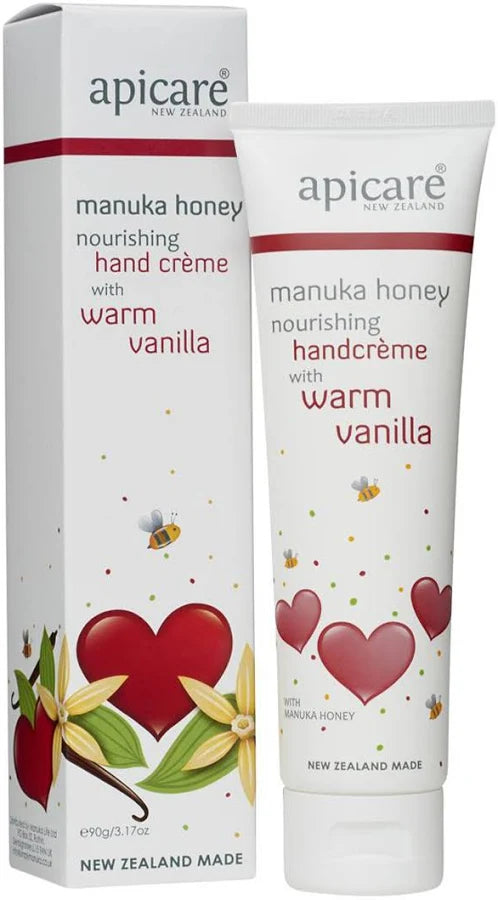 Apicare Manuka Honey Body Creme With Warm Vanilla, 90g