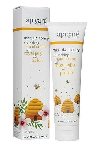Apicare Manuka Honey Body Creme With Royal Jelly and Pollen, 90g