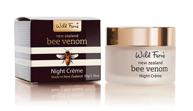 Wild Ferns Bee Venom Night Creme with Manuka Honey, 50g