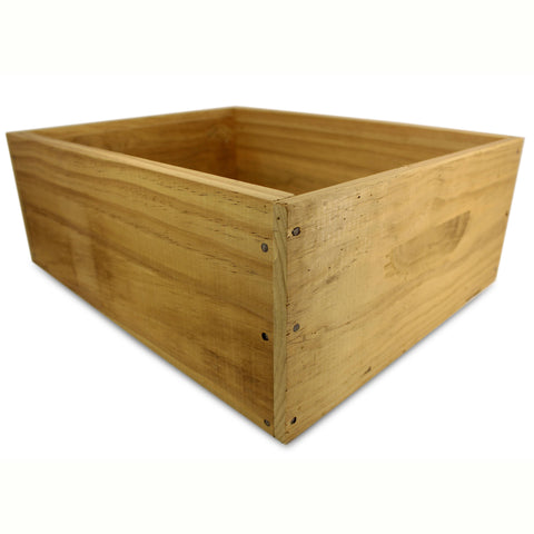 Beehive Box 3-4 Depth Wax Dipped Pine Assembled