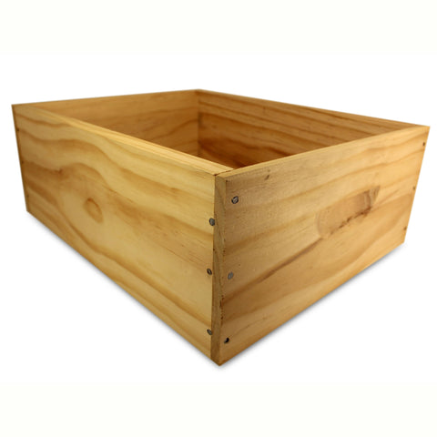 Beehive Box 3-4 Depth Untreated Pine Assembled