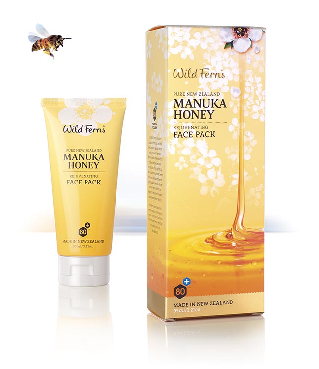 Wild Ferns Manuka Honey Rejuvenating Face Pack, 95ml