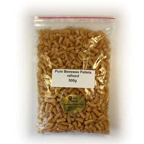 Pure Beeswax Pellets Refined - 500g